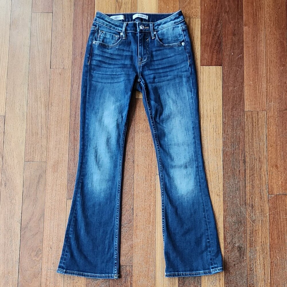 VIGOSS Jagger Boot Cut Faded Wash Jeans Size 24 - Picture 4 of 16